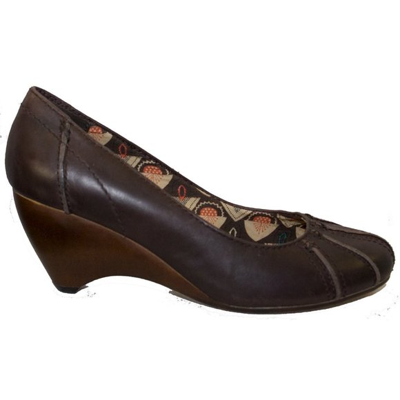 Seychelles Talk of the Town Leather Wedge ** inside sole needs replacing** - Picture 6 of 9